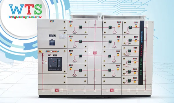 APFC panel (Automatic Power Factor Correction) manufactured by Wisdom Techno Solutions, Vadodara