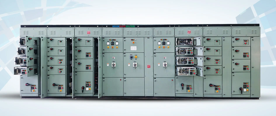 Draw-out MCC panel with withdrawable modules by Wisdom Techno Solutions