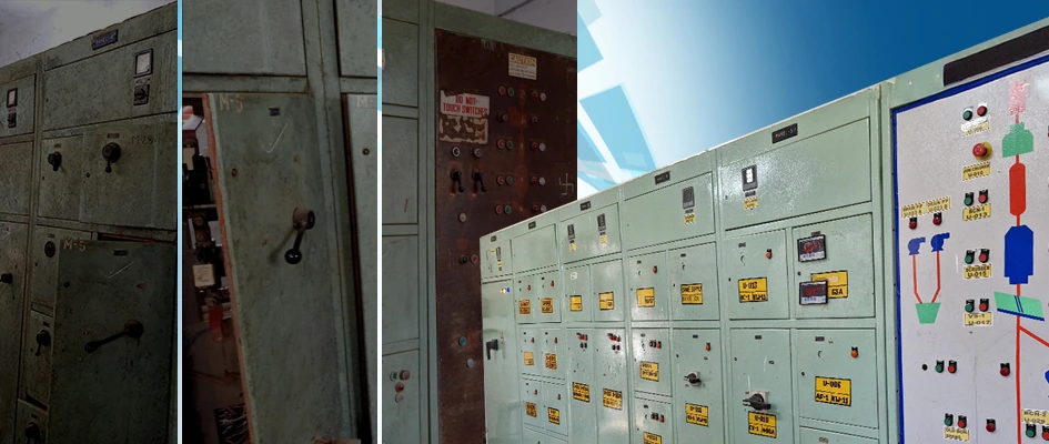 Electrical retrofitting and system upgrade manufactured by Wisdom Techno Solutions, Vadodara
