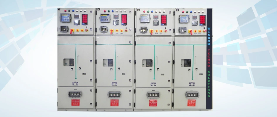 HT panel (high tension switchgear) manufactured by Wisdom Techno Solutions, Vadodara