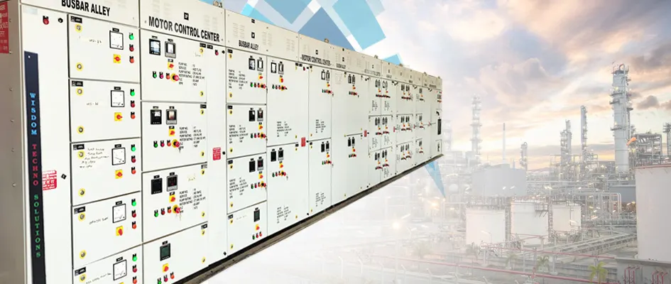 IEC 61439 type-tested panel manufactured by Wisdom Techno Solutions, Vadodara