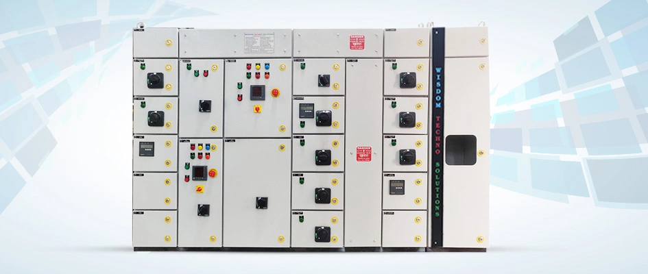 IPCC panel (Intelligent Power Control Center) manufactured by Wisdom Techno Solutions, Vadodara