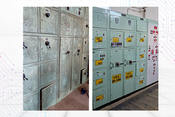 Electrical retrofitting and system upgrade manufactured by Wisdom Techno Solutions, Vadodara