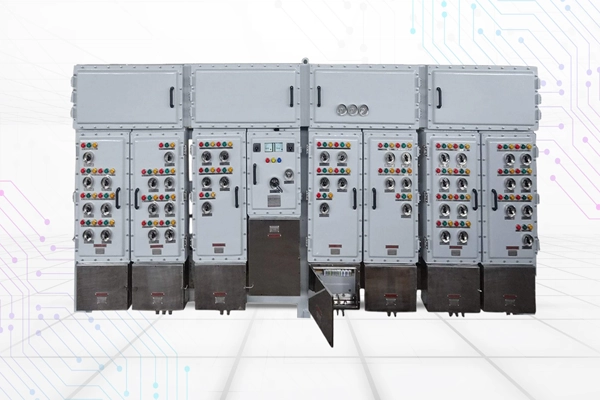 Flameproof explosion-proof panel for hazardous areas manufactured by Wisdom Techno Solutions, Vadodara