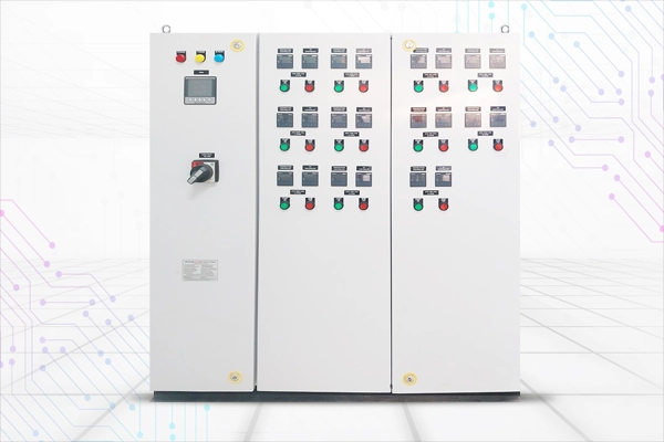 MCC panel (Motor Control Center) manufactured by Wisdom Techno Solutions, Vadodara