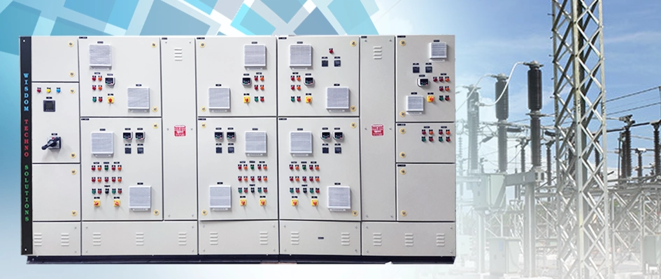 PMCC panel (Power cum Motor Control Center) manufactured by Wisdom Techno Solutions, Vadodara